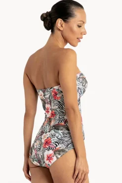 Women Jantzen Africa Bandeau One Piece