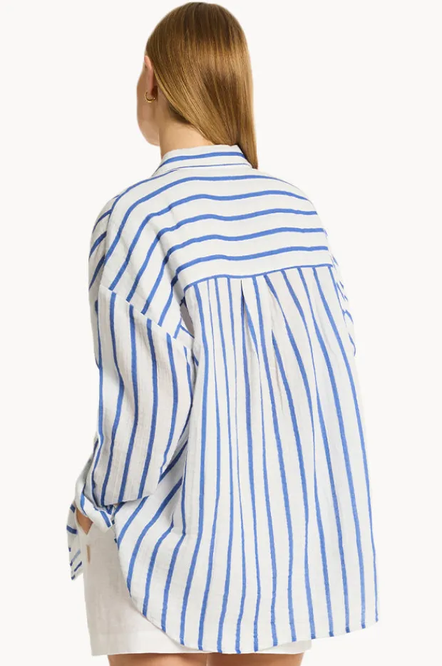 Women Sea Level Amalfi Beach Shirt