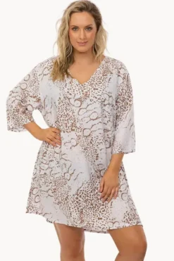 Women Sundrenched Animal Tunic