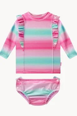 Seafolly Girls Baby Girls Ombre Suntop Set