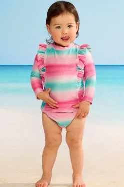 Seafolly Girls Baby Girls Ombre Suntop Set