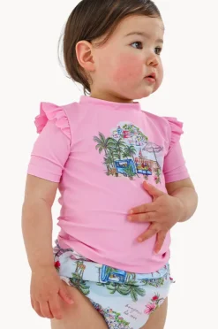 Seafolly Girls Baby Girls Secret Vacay Suntop Set