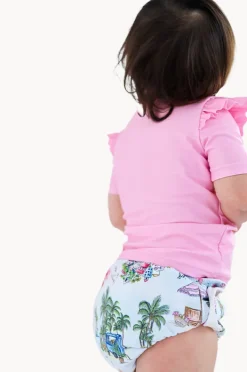 Seafolly Girls Baby Girls Secret Vacay Suntop Set
