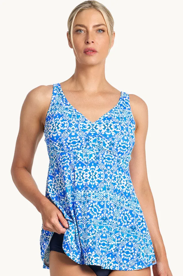 Women Jantzen Bazaar DD/E Cup Tankini Separate