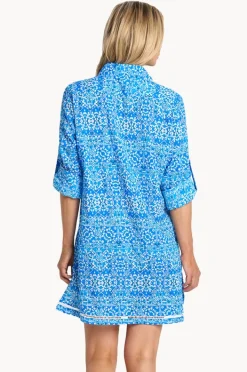 Women Jantzen Bazaar Ladder Button Shirt