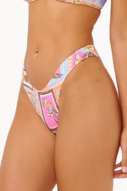 Women Rip Curl Beach Party High Leg Cheeky Pant