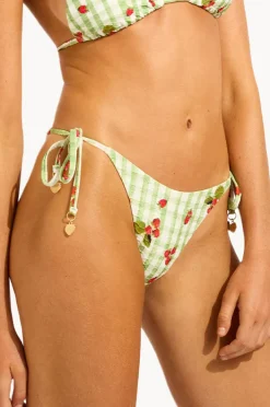 Women Seafolly Beach Picnic Tie Side Rio Pant