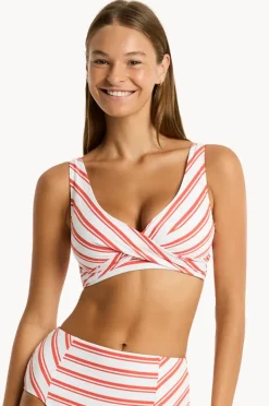 Women Sea Level Biarritz Cross Front Bra