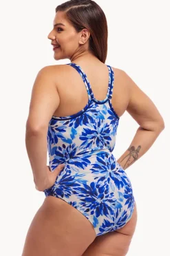 Women Funkita Blossom Blue Locked In Lucy One Piece