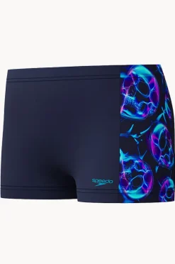 BOY Speedo Boys Allover Print Panel Aquashort