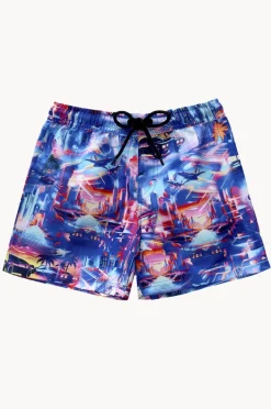 BOY Salty Ink Boys Arcade Boardshort