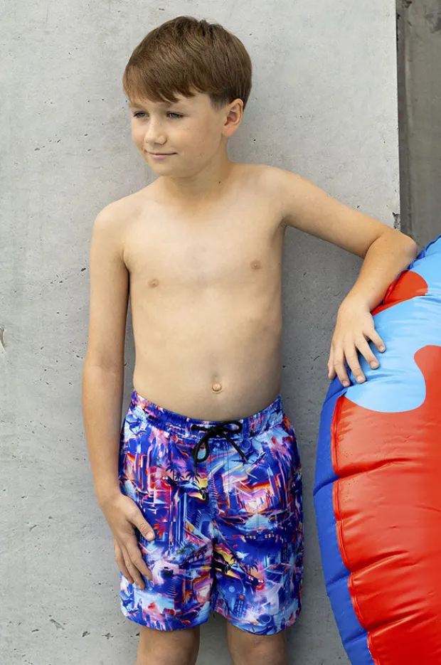 BOY Salty Ink Boys Arcade Boardshort