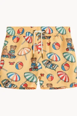 BOY Huxbaby Boys Beach Bear Swim Short