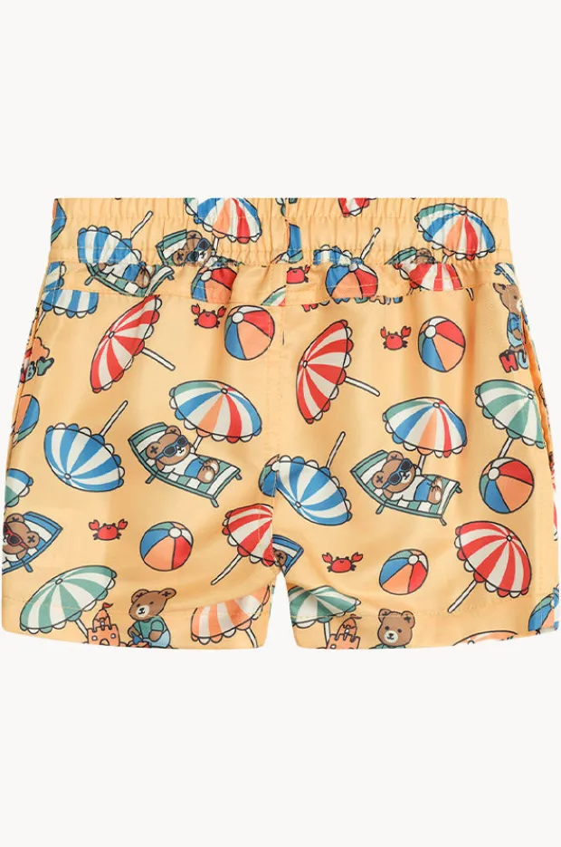 BOY Huxbaby Boys Beach Bear Swim Short