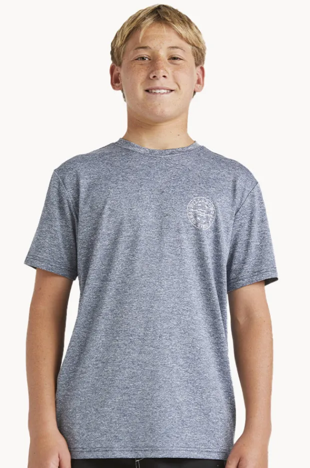 BOY Billabong Boys Big Wave Daz Short Sleeve Suntop