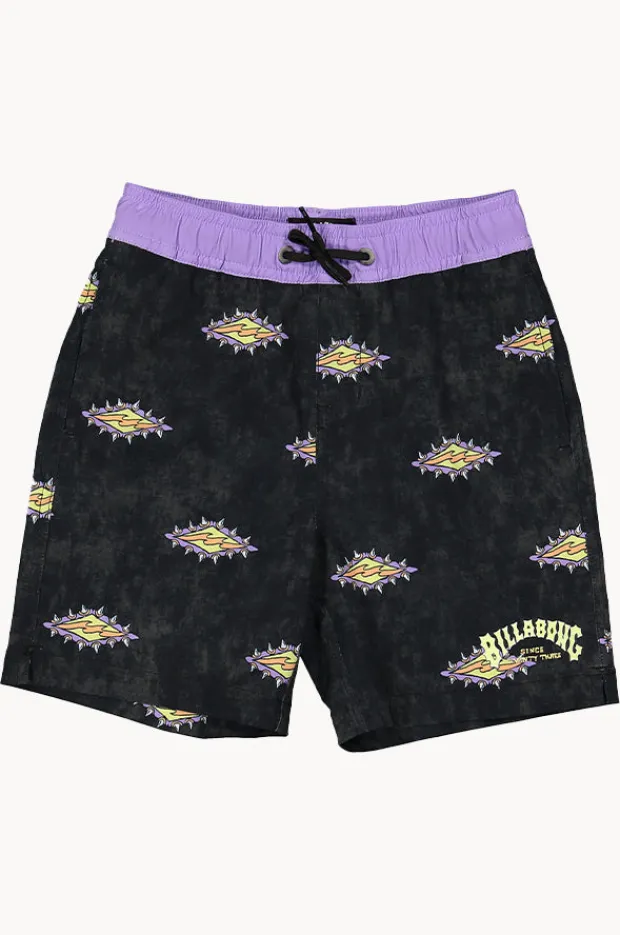 BOY Billabong Boys Diamond Grit Layback Boardshort