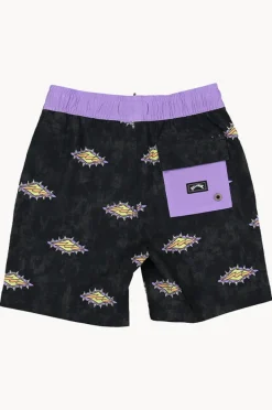 BOY Billabong Boys Diamond Grit Layback Boardshort