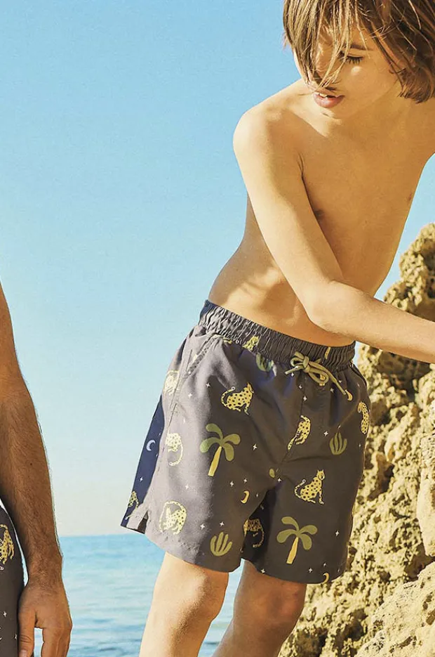 BOY Skwosh Boys Leopard Nights Eco Short