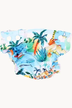 BOY Minihaha Boys Luca Aqua Nappy