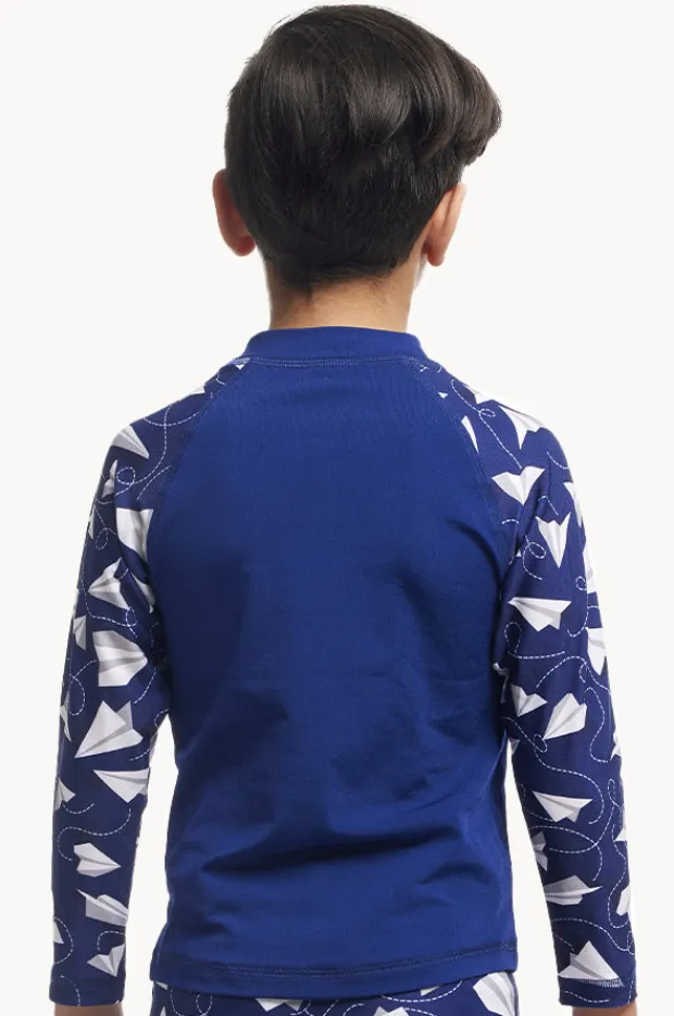 BOY Funky Trunks Boys Paper Plain Suntop