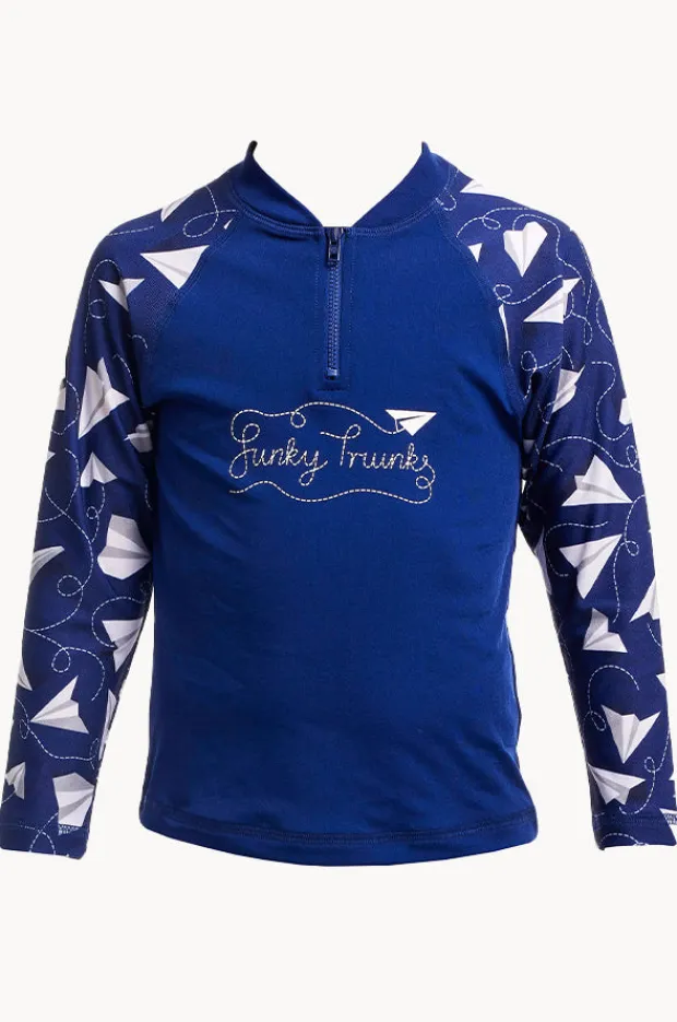 BOY Funky Trunks Boys Paper Plain Suntop