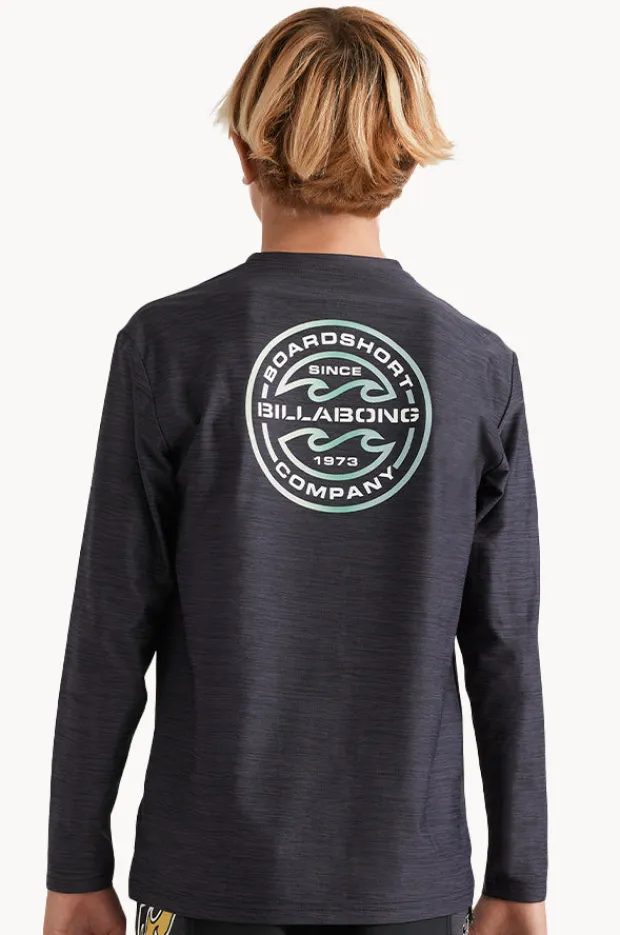 BOY Billabong Boys Rotor Shoreline Long Sleeve Suntop