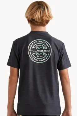 BOY Billabong Boys Rotor Shoreline Short Sleeve Suntop