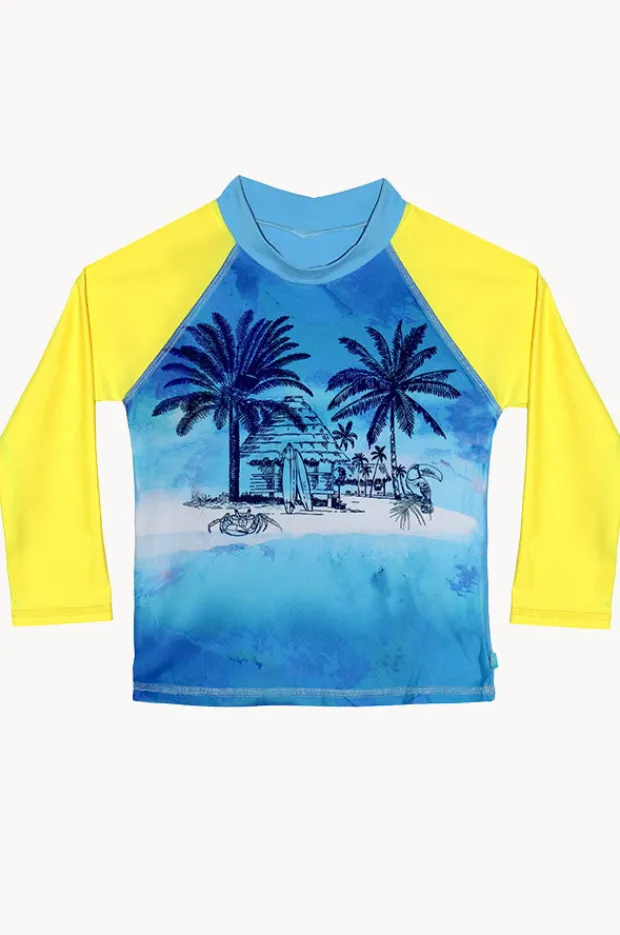 BOY Salty Ink Boys Shipwrecked Long Sleeve Suntop