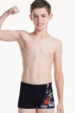 BOY Speedo Boys Skull V Cut Aquashort