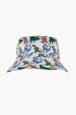 BOY Acorn Boys T-Rex Wide Brim Swim Hat
