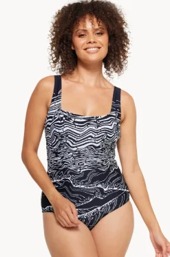 Women Togs Swimwear Budapest Binded Square Neck One Piece