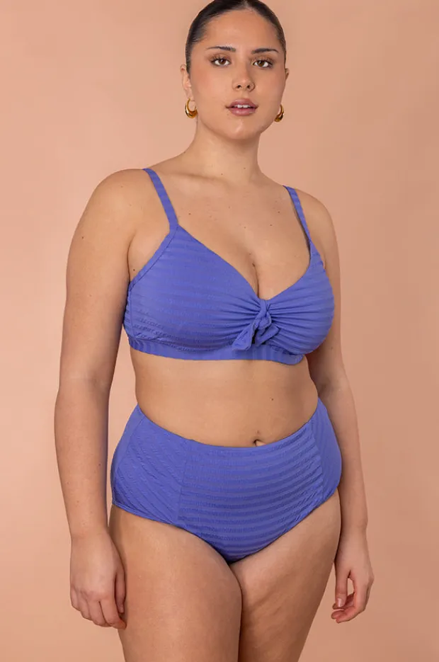 Women Sea Level Capri DD/E Cup Tie Front Bralette