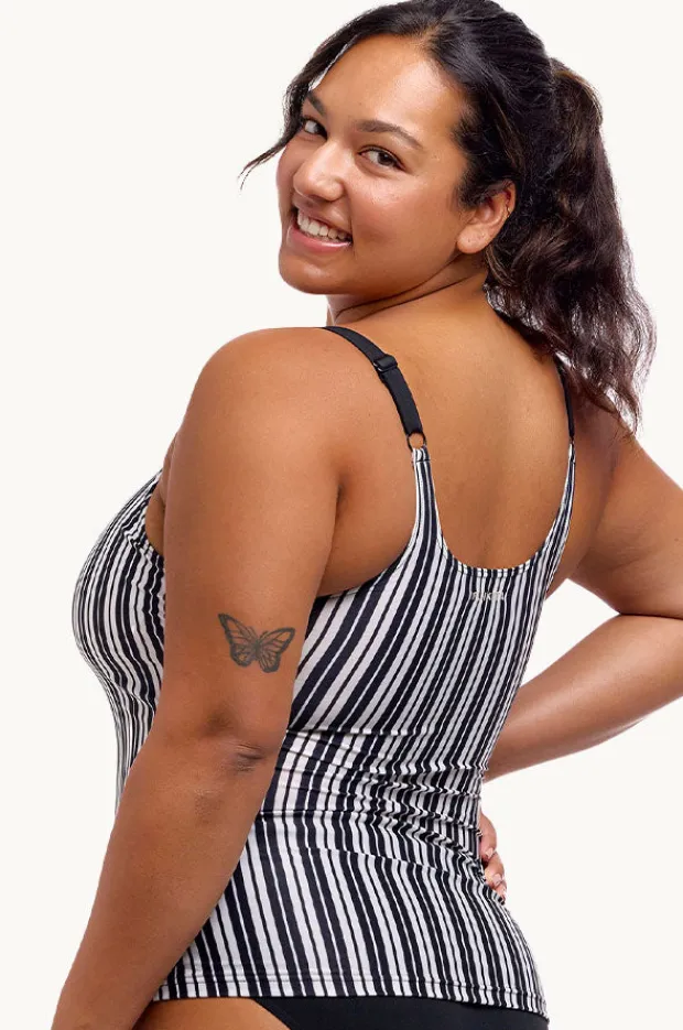 Women Funkita Chain Gang Scoop Neck Tankini Separate