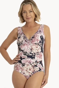 Women Jantzen Chiara Mesh Frill One Piece