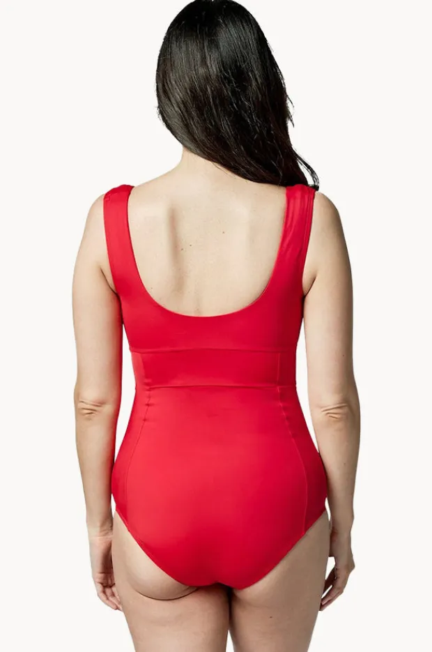 Women Une Piece Classic Square Neck One Piece