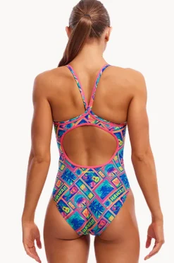 Women Funkita Coco Canel Diamond Back One Piece