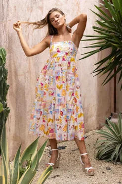 Women Go Girl Coco Vacay Ellie Midi Dress