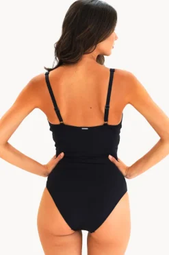 Women Moontide Contours F/G Cup Wrap Front One Piece