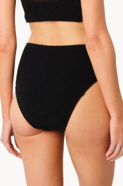 Women Une Piece Crinkle High Cut High Waist Bottom