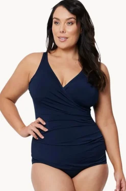 Women Poolproof Crossover Sheath One Piece