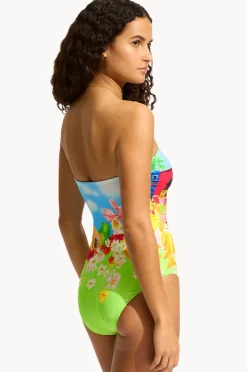 Women Seafolly Cuba Bandeau One Piece