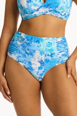 Women Sea Level Daisyfield Gathered High Waist Pant