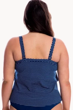 Women Capriosca Dots Tiered Tankini Separate