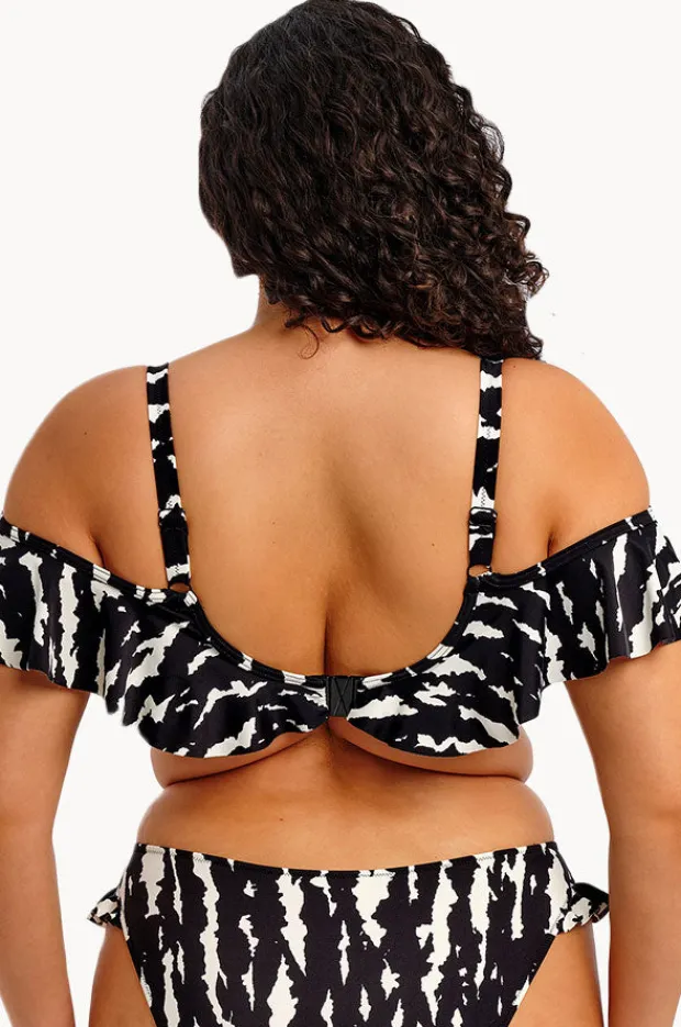 Women Elomi Swimwear Echo Shell G Cup Ruffle Plunge Bra