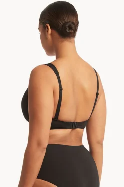 Women Sea Level Eco Essentials Cross Front Bra
