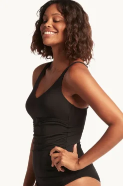 Women Sea Level Eco Essentials D/DD Cup Tankini Separate