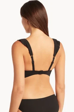 Women Sea Level Eco Essentials Frill Bra