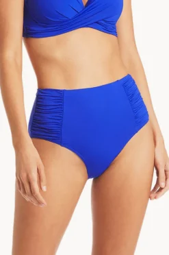 Women Sea Level Eco Essentials Gathered High Waist Pant