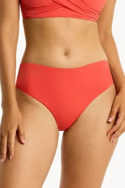 Women Sea Level Eco Essentials Mid Bikini Pant