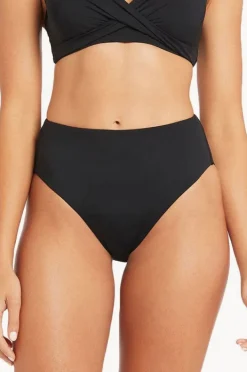 Women Sea Level Eco Essentials Retro High Waisted Pant